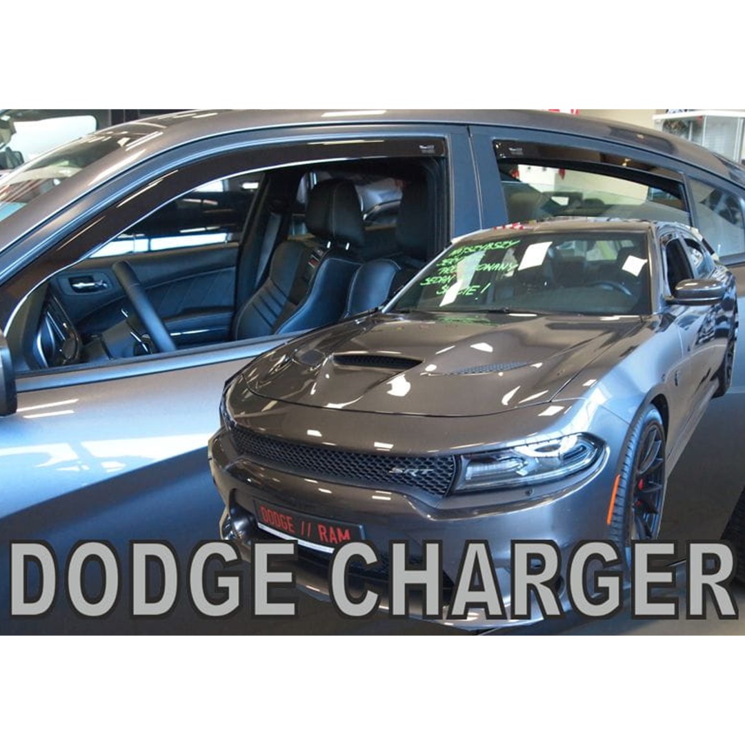 Εικόνα 1 από 5 — ΑΝΕΜΟΘΡΑΥΣΤΕΣ ΓΙΑ DODGE CHARGER 5D 2011+ ΣΕΤ ΑΥΤΟΚΙΝΗΤΟΥ ΑΠΟ ΕΥΚΑΜΠΤΟ ΦΙΜΕ ΠΛΑΣΤΙΚΟ HEKO – 4 ΤΕΜ.
