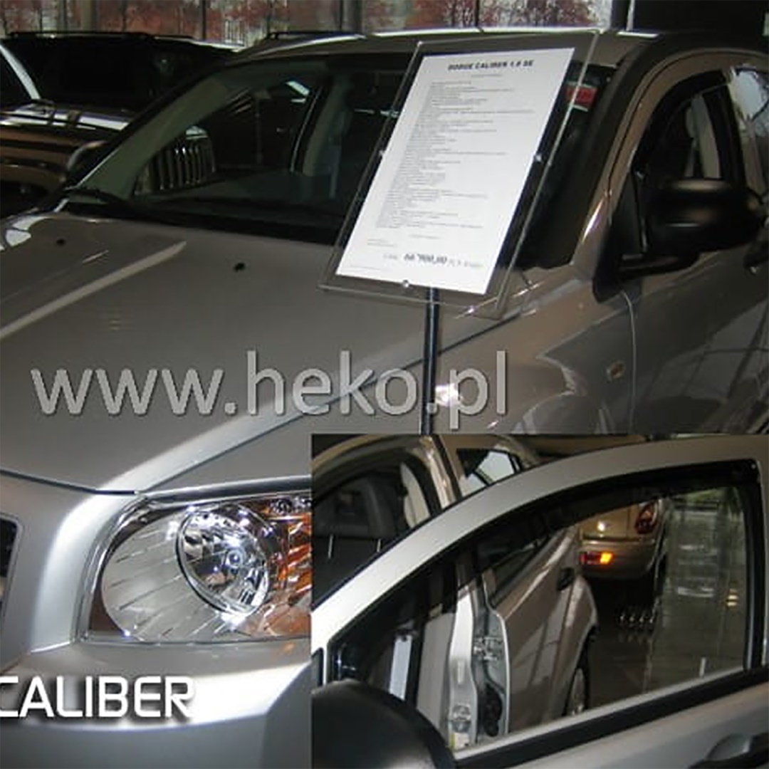 Εικόνα 1 από 5 — ΑΝΕΜΟΘΡΑΥΣΤΕΣ ΓΙΑ DODGE CALIBER 5D 2006-2011 ΖΕΥΓΑΡΙ ΑΠΟ ΕΥΚΑΜΠΤΟ ΦΙΜΕ ΠΛΑΣΤΙΚΟ HEKO – 2 ΤΕΜ.