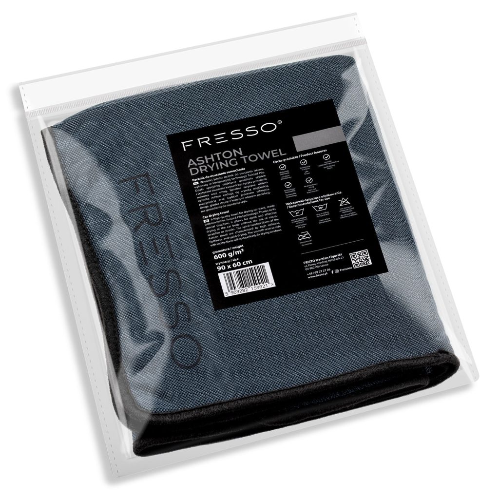 Εικόνα 1 από 1 — Fresso – Πετσέτα Στεγνώματος Ashton Plus 90 x 60 cm 1200 g/m² Διπλής Όψης με Twisted Pile και Λεία Πλευρά για Τζάμια – 1 Τεμ. (390457/FRE)