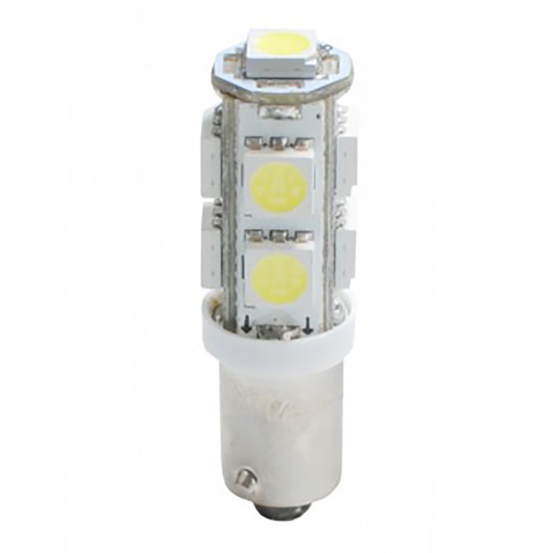 Εικόνα 1 από 2 — T4W 12V 2,16W BA9s (ΜΙΝΙΟΝ) LED 9xSMD5050 ΛΕΥΚΟ BLISTER 2ΤΕΜ. M-TECH