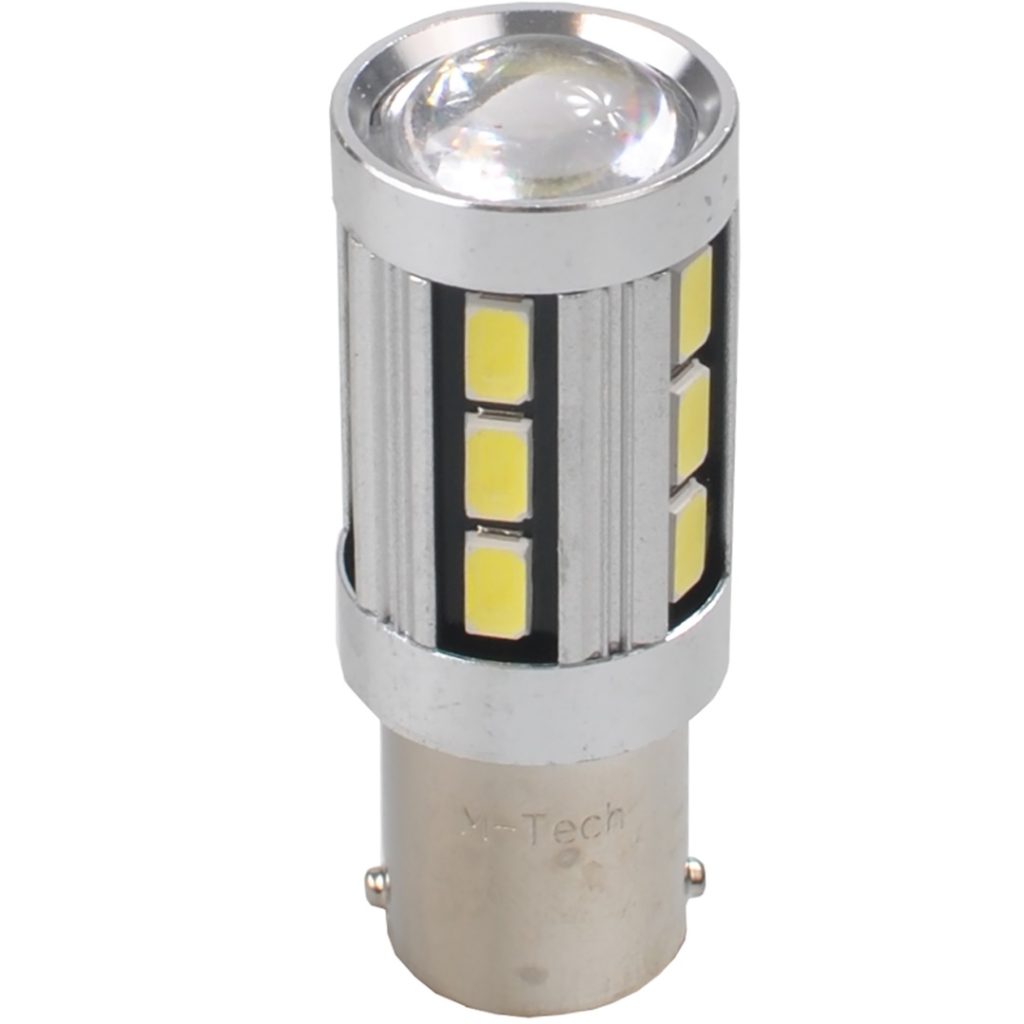 Εικόνα 2 από 3 — P21W 12V BA15s LED 18xSMD5730 PREMIUM ΛΕΥΚΟ (ΜΟΝΟΠΟΛΙΚΟ) BLISTER 2ΤΕΜ. M-TECH