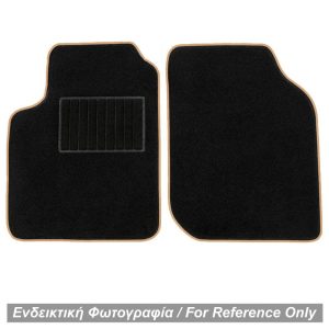 ΠΑΤΑΚΙΑ ΜΟΚΕΤΑ ΓΙΑ MERCEDES SMART 450 1998-2006 ΜΑΥΡΟ ΜΕ ΜΠΕΖ ΡΕΛΙ RACE AXION - 2 ΤΕΜ.