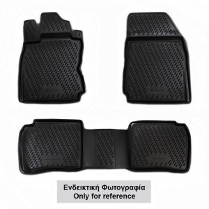 ΠΑΤΑΚΙΑ ΣΕ ΣΚΑΦΗ TPE ΛΑΣΤΙΧΟ ΓΙΑ KIA RIO 06/2017+ ΣΕ ΜΑΥΡΟ ΧΡΩΜΑ NOVLINE - 4 ΤΕΜ.