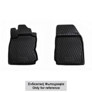 ΠΑΤΑΚΙΑ ΣΕ ΣΚΑΦΗ TPE ΛΑΣΤΙΧΟ ΓΙΑ FIAT DOBLO 2010+ / CARGO MAXI 2010+ ΣΕ ΜΑΥΡΟ ΧΡΩΜΑ NOVLINE - 2 ΤΕΜ.