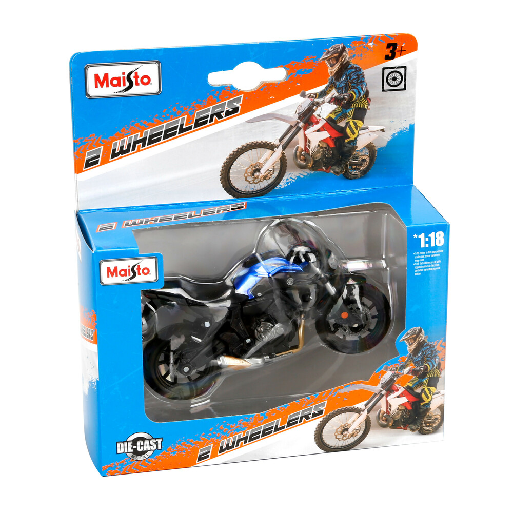 Εικόνα 12 από 12 — Lampa – Μινιατούρες BMW / Honda / Kawasaki / Yamaha moto 1:18 Maisto – 12 τεμ. (L.BU31300)