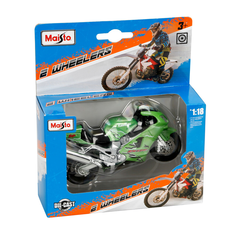 Εικόνα 8 από 12 — Lampa – Μινιατούρες BMW / Honda / Kawasaki / Yamaha moto 1:18 Maisto – 12 τεμ. (L.BU31300)
