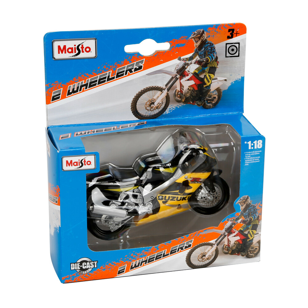 Εικόνα 11 από 12 — ΜΙΝΙΑΤΟΥΡΕΣ BMW/HONDA/KAWASAKI/YAMAHA MOTO 1:18 MAISTO 12ΤΕΜ.