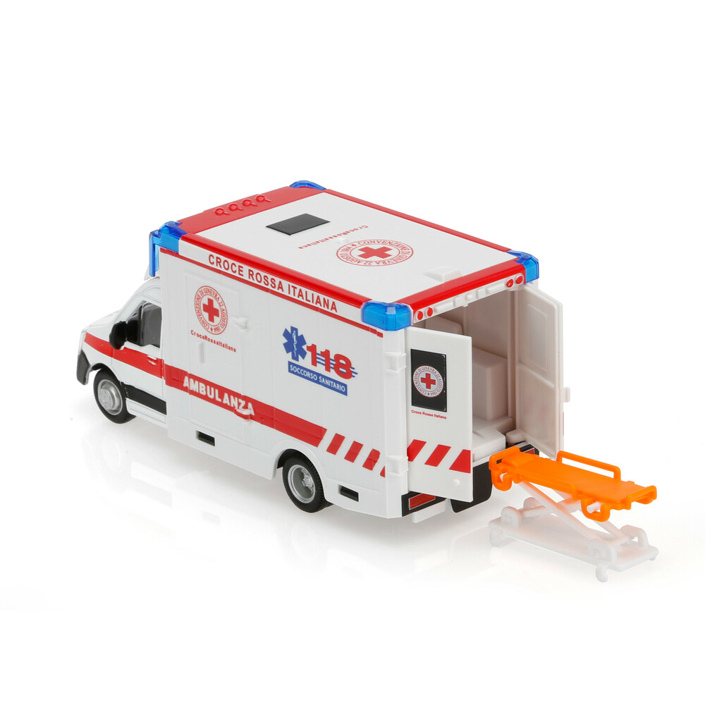 Εικόνα 2 από 3 — ΜΙΝΙΑΤΟΥΡΑ ΑΣΘΕΝΟΦΟΡΟ 1:43 BURAGO LAMPA 1ΤΕΜ.