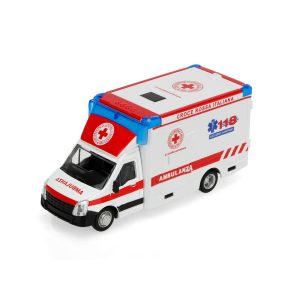 ΜΙΝΙΑΤΟΥΡΑ ΑΣΘΕΝΟΦΟΡΟ 1:43 BURAGO LAMPA 1ΤΕΜ.