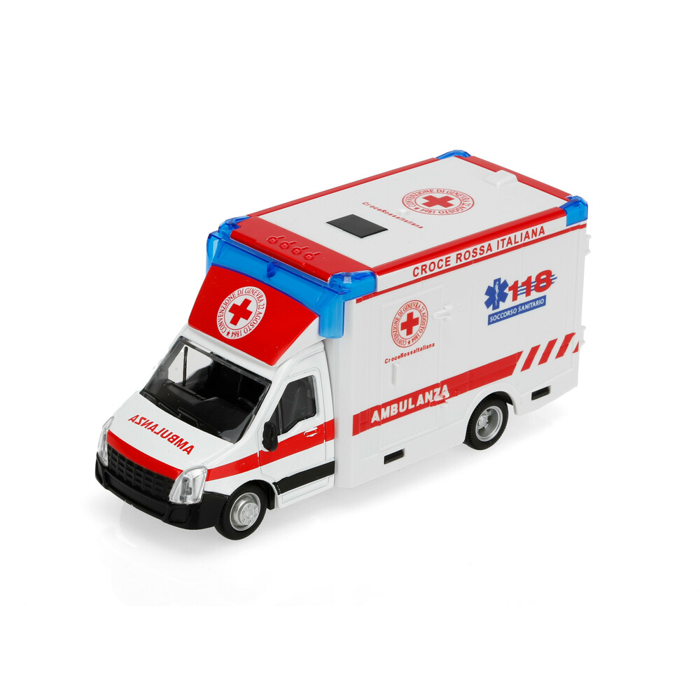 Εικόνα 1 από 3 — ΜΙΝΙΑΤΟΥΡΑ ΑΣΘΕΝΟΦΟΡΟ 1:43 BURAGO LAMPA 1ΤΕΜ.
