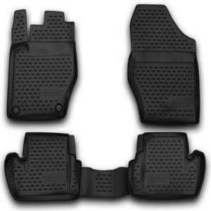 ΠΑΤΑΚΙΑ ΣΕ ΣΚΑΦΗ TPE ΛΑΣΤΙΧΟ ΓΙΑ CITROEN DS4 03/2011-2015 ΣΕ ΜΑΥΡΟ ΧΡΩΜΑ NOVLINE - 4 ΤΕΜ.