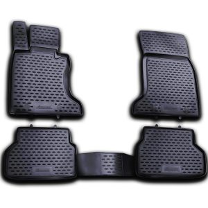 ΠΑΤΑΚΙΑ ΣΕ ΣΚΑΦΗ TPE ΛΑΣΤΙΧΟ ΓΙΑ BMW ΣΕΙΡΑ 5 SEDAN 2002-2009 (ΜΑΥΡΟ) - 4 ΤΕΜ.