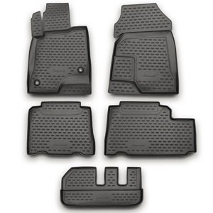 ΠΑΤΑΚΙΑ ΣΕ ΣΚΑΦΗ TPE ΛΑΣΤΙΧΟ ΓΙΑ CHEVROLET CAPTIVA 2011-2015 ΣΕ ΑΝΘΡΑΚΙ ΣΚΟΥΡΟ ΓΚΡΙ ΧΡΩΜΑ NOVLINE - 5 ΤΕΜ.