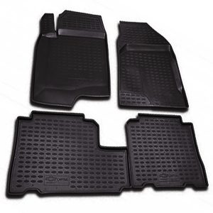 ΠΑΤΑΚΙΑ ΣΕ ΣΚΑΦΗ TPE ΛΑΣΤΙΧΟ ΓΙΑ CHEVROLET CAPTIVA 2006-2011 ΣΕ ΜΑΥΡΟ ΧΡΩΜΑ NOVLINE - 4 ΤΕΜ.