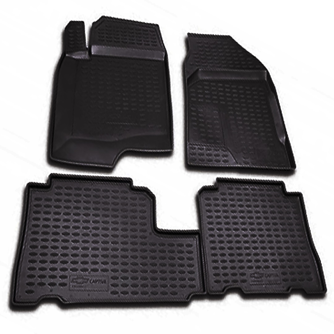 Εικόνα 1 από 1 — ΠΑΤΑΚΙΑ ΣΕ ΣΚΑΦΗ TPE ΛΑΣΤΙΧΟ ΓΙΑ CHEVROLET CAPTIVA 2006-2011  ΣΕ ΜΑΥΡΟ ΧΡΩΜΑ NOVLINE – 4 ΤΕΜ.
