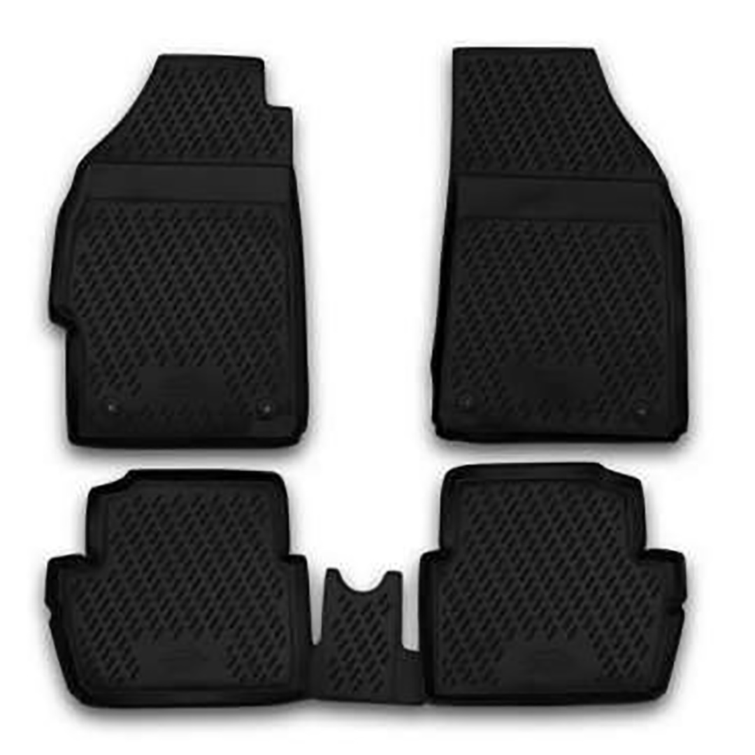 Εικόνα 1 από 1 — ΠΑΤΑΚΙΑ ΣΕ ΣΚΑΦΗ TPE ΛΑΣΤΙΧΟ ΓΙΑ CHEVROLET SPARK 2010-2015  ΣΕ ΜΑΥΡΟ ΧΡΩΜΑ NOVLINE – 4 ΤΕΜ.