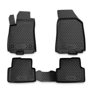 ΠΑΤΑΚΙΑ ΣΕ ΣΚΑΦΗ TPE ΛΑΣΤΙΧΟ ΓΙΑ CITROEN C4 2011-2013 ΣΕ ΑΝΘΡΑΚΙ ΣΚΟΥΡΟ ΓΚΡΙ ΧΡΩΜΑ NOVLINE - 4 ΤΕΜ.