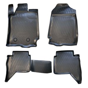 ΠΑΤΑΚΙΑ ΣΕ ΣΚΑΦΗ TPE ΛΑΣΤΙΧΟ ΓΙΑ FORD RANGER 4D 2011+ ΣΕ ΜΑΥΡΟ ΧΡΩΜΑ NOVLINE - 4 ΤΕΜ.