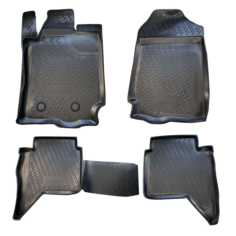 Εικόνα 1 από 1 — ΠΑΤΑΚΙΑ ΣΕ ΣΚΑΦΗ TPE ΛΑΣΤΙΧΟ ΓΙΑ FORD RANGER 4D 2011+  ΣΕ ΜΑΥΡΟ ΧΡΩΜΑ NOVLINE – 4 ΤΕΜ.