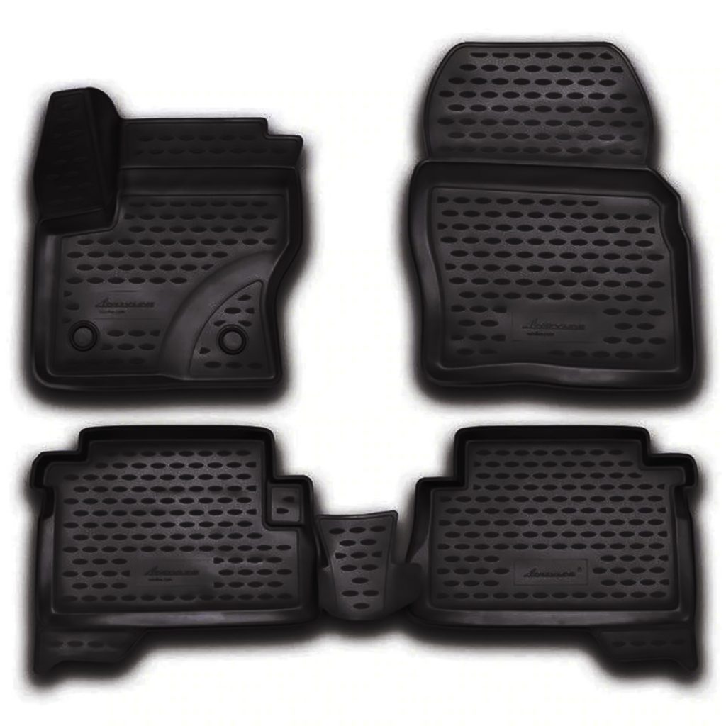 Εικόνα 1 από 1 — ΠΑΤΑΚΙΑ ΣΕ ΣΚΑΦΗ TPE ΛΑΣΤΙΧΟ ΓΙΑ FORD KUGA 5D 2013-2019  ΣΕ ΜΑΥΡΟ ΧΡΩΜΑ NOVLINE – 4 ΤΕΜ.
