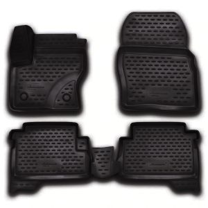 ΠΑΤΑΚΙΑ ΣΕ ΣΚΑΦΗ TPE ΛΑΣΤΙΧΟ ΓΙΑ FORD KUGA 5D 2013-2019 ΣΕ ΜΑΥΡΟ ΧΡΩΜΑ NOVLINE - 4 ΤΕΜ.