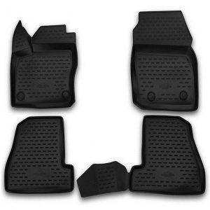 ΠΑΤΑΚΙΑ ΣΕ ΣΚΑΦΗ TPE ΛΑΣΤΙΧΟ ΓΙΑ FORD FOCUS III 2011-2019 ΣΕ ΜΑΥΡΟ ΧΡΩΜΑ NOVLINE - 4 ΤΕΜ.