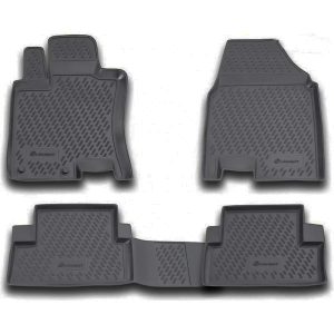 ΠΑΤΑΚΙΑ ΣΕ ΣΚΑΦΗ TPE ΛΑΣΤΙΧΟ ΓΙΑ NISSAN QASHQAI 03/2007-2013 ΣΕ ΜΑΥΡΟ ΧΡΩΜΑ NOVLINE - 4 ΤΕΜ.