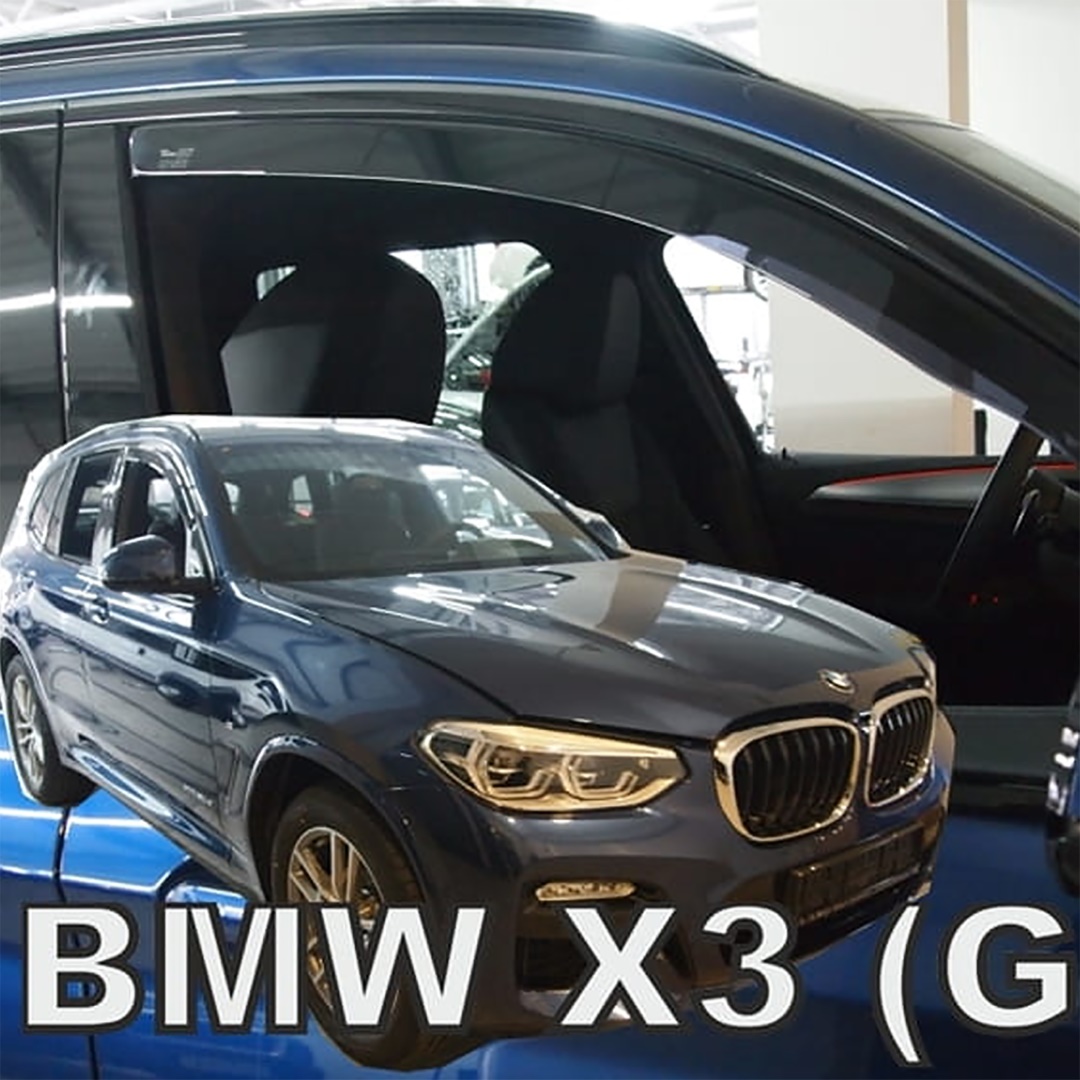 Εικόνα 1 από 5 — ΑΝΕΜΟΘΡΑΥΣΤΕΣ ΓΙΑ BMW X3 G01 5D 2017-2021 ΖΕΥΓΑΡΙ ΑΠΟ ΕΥΚΑΜΠΤΟ ΦΙΜΕ ΠΛΑΣΤΙΚΟ HEKO – 2 ΤΕΜ.