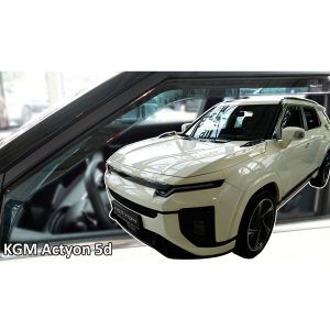 ΑΝΕΜΟΘΡΑΥΣΤΕΣ ΓΙΑ KGM ACTYON 5D 2024+ ΣΕΤ ΑΥΤΟΚΙΝΗΤΟΥ ΑΠΟ ΕΥΚΑΜΠΤΟ ΦΙΜΕ ΠΛΑΣΤΙΚΟ HEKO - 4 ΤΕΜ.