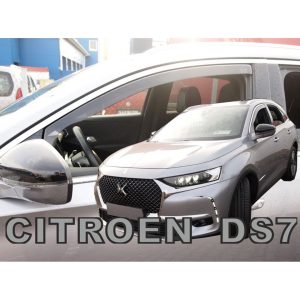ΑΝΕΜΟΘΡΑΥΣΤΕΣ ΓΙΑ CITROEN DS7 CROSSBACK 5D 2018-2021 ΖΕΥΓΑΡΙ ΑΠΟ ΕΥΚΑΜΠΤΟ ΦΙΜΕ ΠΛΑΣΤΙΚΟ HEKO - 2 ΤΕΜ.