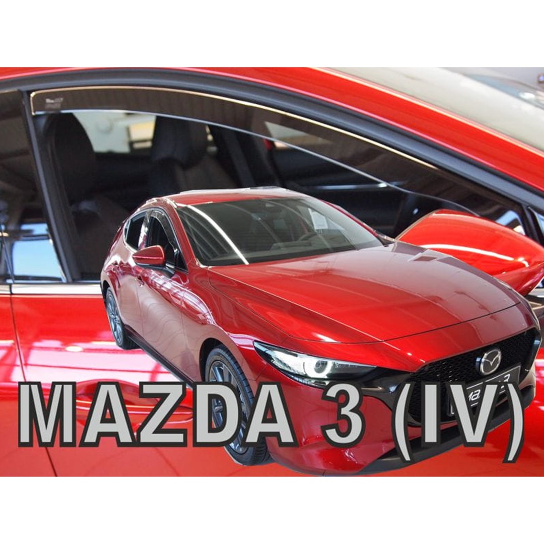 Εικόνα 1 από 5 — ΑΝΕΜΟΘΡΑΥΣΤΕΣ ΓΙΑ MAZDA 3 5D HB 2019+ ΖΕΥΓΑΡΙ ΑΠΟ ΕΥΚΑΜΠΤΟ ΦΙΜΕ ΠΛΑΣΤΙΚΟ HEKO – 2 ΤΕΜ.