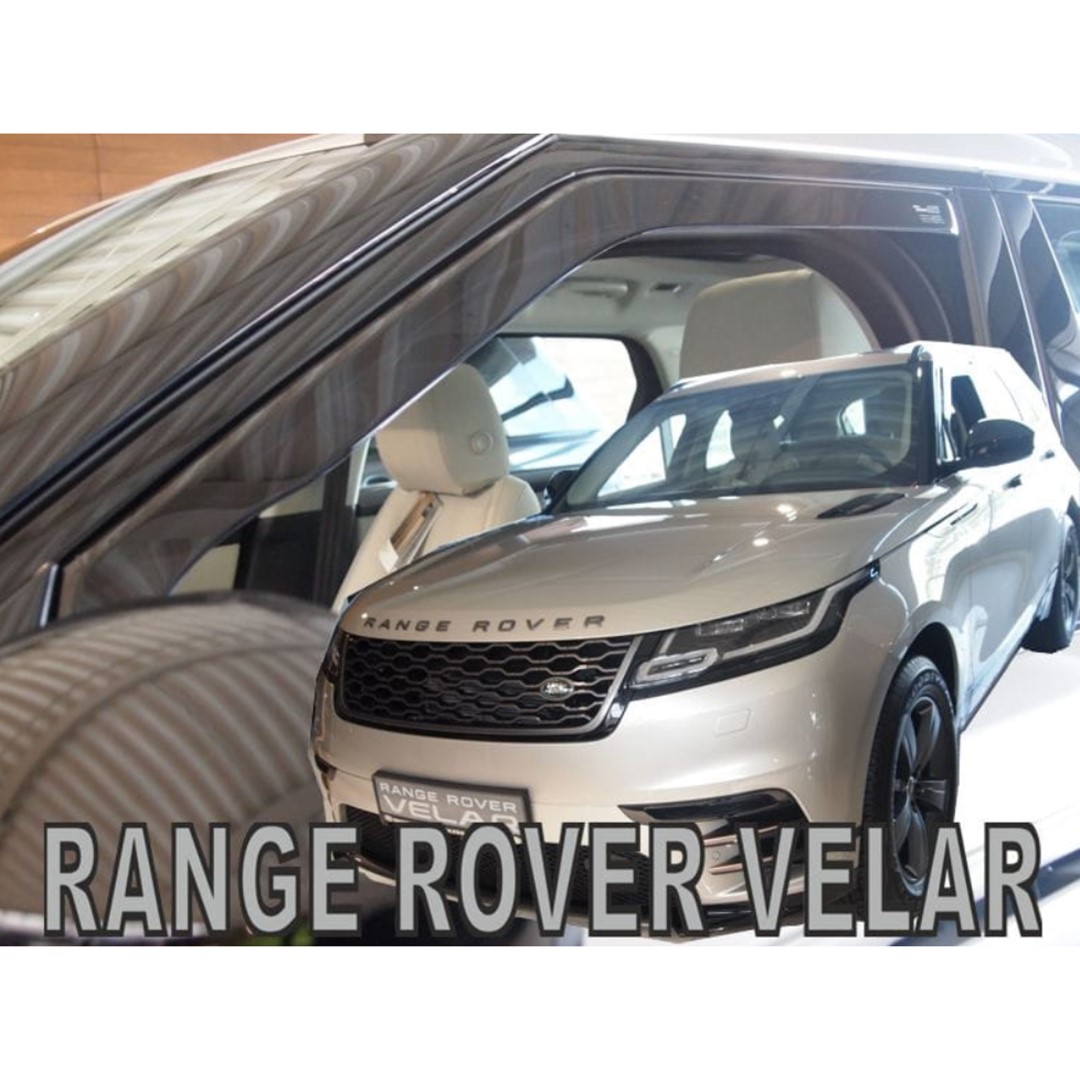 Εικόνα 1 από 5 — ΑΝΕΜΟΘΡΑΥΣΤΕΣ ΓΙΑ LAND ROVER RANGE ROVER VELAR 5D 2017+ ΖΕΥΓΑΡΙ ΑΠΟ ΕΥΚΑΜΠΤΟ ΦΙΜΕ ΠΛΑΣΤΙΚΟ HEKO – 2 ΤΕΜ.