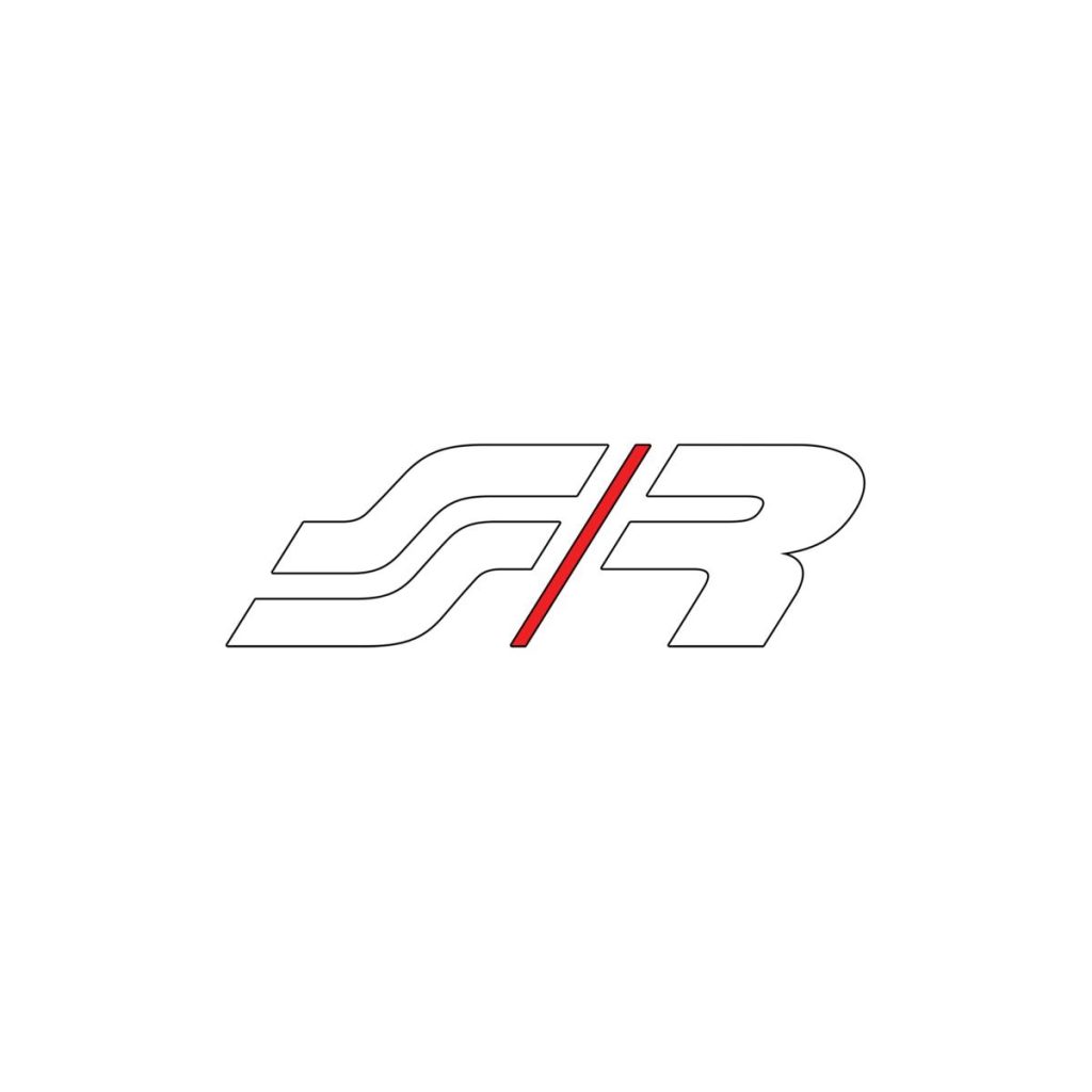 Εικόνα 1 από 1 — ΑΥΤΟΚΟΛΛΗΤΟ ”SR” ΛΕΥΚΟ 63mm  SIMONI RACING – 1 TEM.