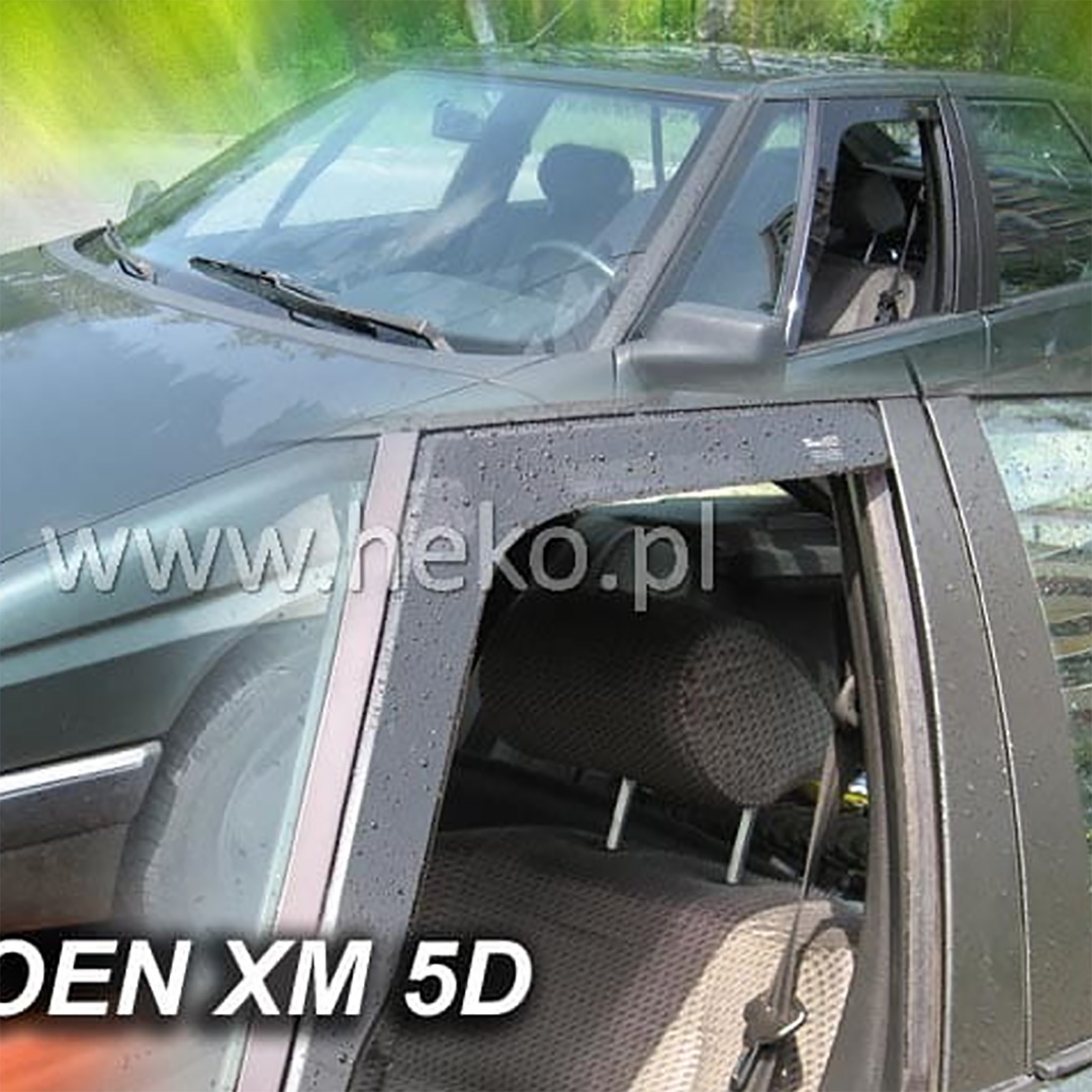 Εικόνα 1 από 5 — ΑΝΕΜΟΘΡΑΥΣΤΕΣ ΓΙΑ CITROEN XM 5D 1989-2000 ΖΕΥΓΑΡΙ ΑΠΟ ΕΥΚΑΜΠΤΟ ΦΙΜΕ ΠΛΑΣΤΙΚΟ HEKO – 2 ΤΕΜ.