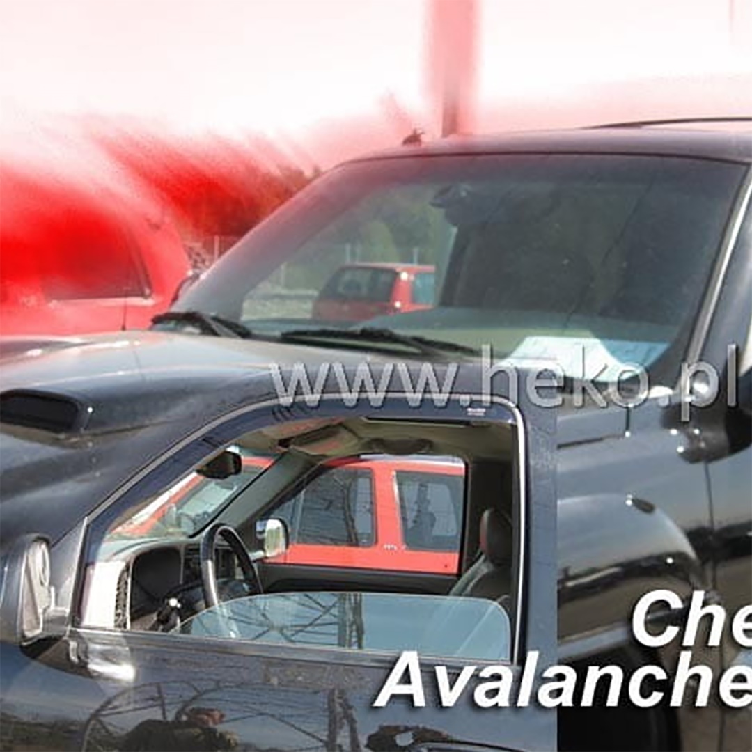 Εικόνα 1 από 5 — ΑΝΕΜΟΘΡΑΥΣΤΕΣ ΓΙΑ CHEVROLET AVALANCHE 4D 2002-2006 ΖΕΥΓΑΡΙ ΑΠΟ ΕΥΚΑΜΠΤΟ ΦΙΜΕ ΠΛΑΣΤΙΚΟ HEKO – 2 ΤΕΜ.