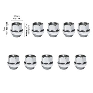 Simoni Racing - ΠΑΞΙΜΑΔΙ ΚΩΝΙΚΟ 12χ1,25 (25mm) (19) 10ΤΕΜ.