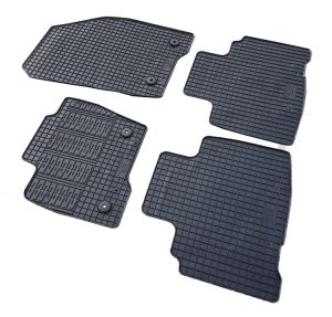 Cik - ΠΑΤΑΚΙΑ ΑΥΤΟΚΙΝΗΤΟΥ ΑΠΟ ΛΑΣΤΙΧΟ ΓΙΑ FORD EDGE 2016-2021 ΣΕ ΜΑΥΡΟ ΧΡΩΜΑ ΜΕ ΚΟΥΜΠΩΜΑΤΑ - 4 ΤΕΜ. (RM.FO.0028/CK)