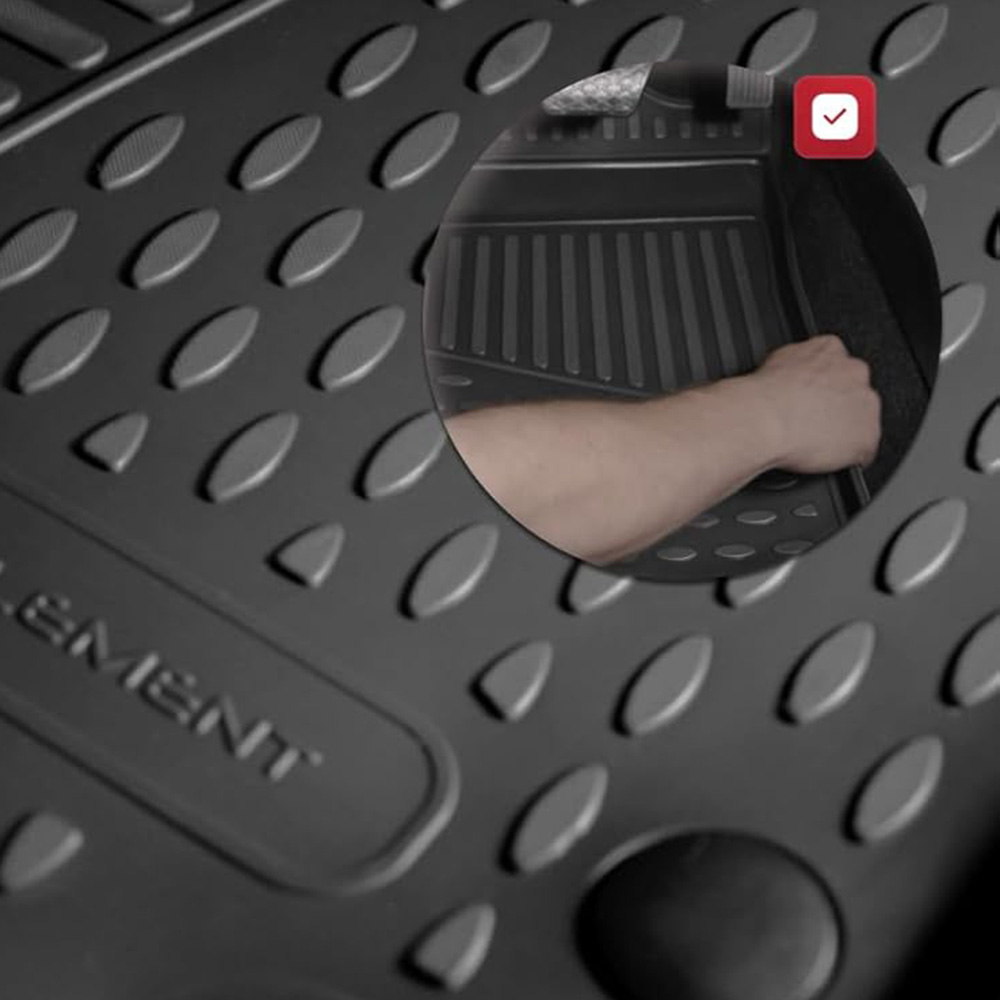 Εικόνα 4 από 5 — Novline – Πατάκια σε Σκαφη 3D για VW Tiguan III (Mk3) 2024 > από TPE Λάστιχο σε Μαύρο Χρώμα – 4 τεμ. (ELEMENT3DA71434210K/NV)