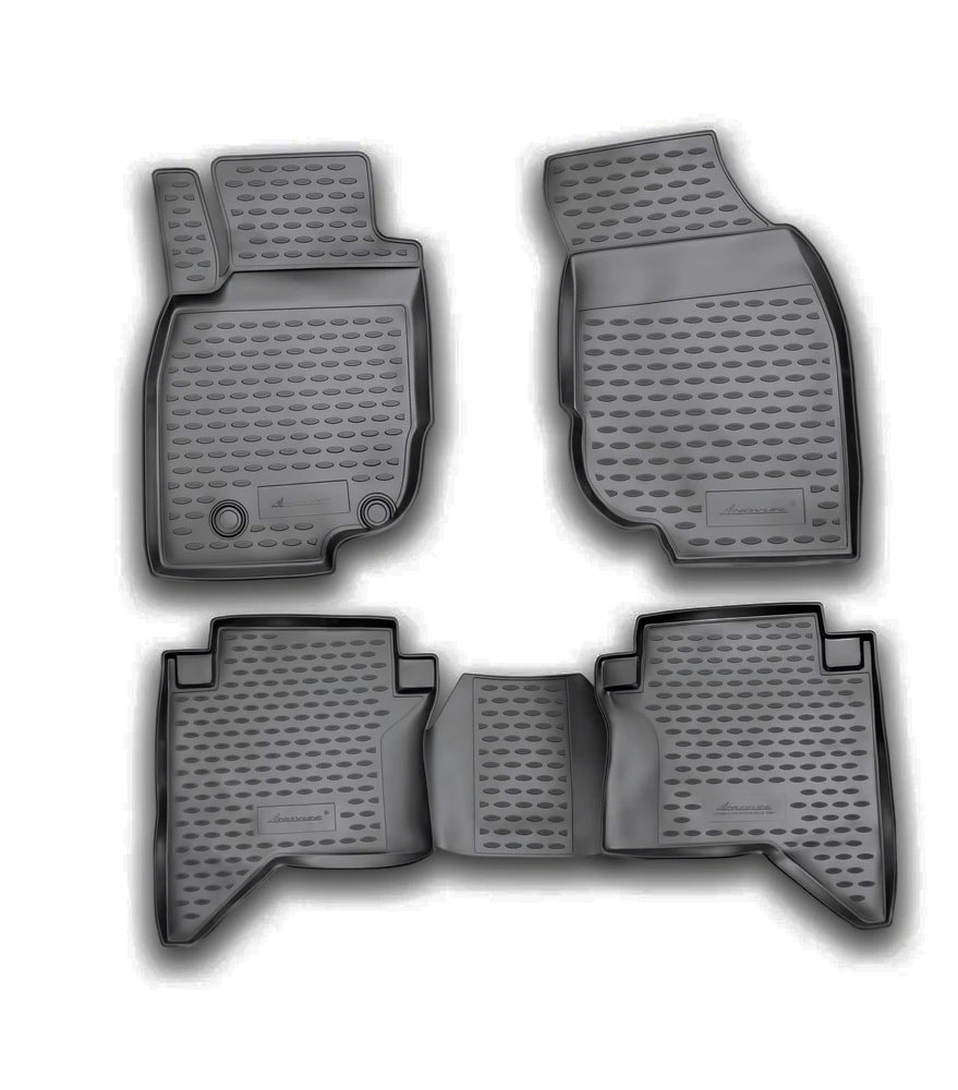 Εικόνα 1 από 1 — ΠΑΤΑΚΙΑ ΣΕ ΣΚΑΦΗ TPE ΛΑΣΤΙΧΟ ΓΙΑ TOYOTA HILUX 4D 2011-2015  ΣΕ ΜΑΥΡΟ ΧΡΩΜΑ NOVLINE – 4 ΤΕΜ.