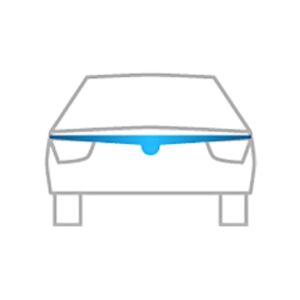 ΑΝΕΜΟΘΡΑΥΣΤΗΣ ΚΑΠΩ ΑΥΤΟΚΙΝΗΤΟΥ ΓΙΑ LADA NIVA 1600 1987-2000 2D ΑΠΟ ΕΥΚΑΜΠΤΟ ΦΙΜΕ ΠΛΑΣΤΙΚΟ HEKO - 1 ΤΕΜ.