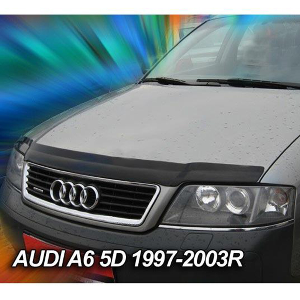 Εικόνα 1 από 2 — Heko – Ανεμοθραύστης Καπό Για Audi A6 (C5) 1997 > 2003 υλικό Acrylic Χρώμα Φιμέ – 1 τεμ. (ΑΝΕΜ.F.02116)