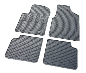 Cik - ΠΑΤΑΚΙΑ ΑΥΤΟΚΙΝΗΤΟΥ ΑΠΟ ΛΑΣΤΙΧΟ ΓΙΑ FORD KA 2008-2017 ΣΕ ΜΑΥΡΟ ΧΡΩΜΑ ΜΕ ΚΟΥΜΠΩΜΑΤΑ - 4 ΤΕΜ. (RM.FO.0023/CK)