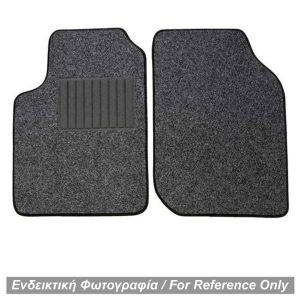 ΠΑΤΑΚΙΑ ΜΟΚΕΤΑ ΓΙΑ MERCEDES SMART 450 1998-2006 ΓΚΡΙ ΜΕ ΜΑΥΡΟ ΡΕΛΙ RACE AXION - 2 ΤΕΜ.