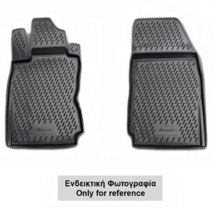 ΠΑΤΑΚΙΑ ΣΕ ΣΚΑΦΗ TPE ΛΑΣΤΙΧΟ ΓΙΑ HYUNDAI H1 2007+ ΣΕ ΜΑΥΡΟ ΧΡΩΜΑ NOVLINE - 2 ΤΕΜ.