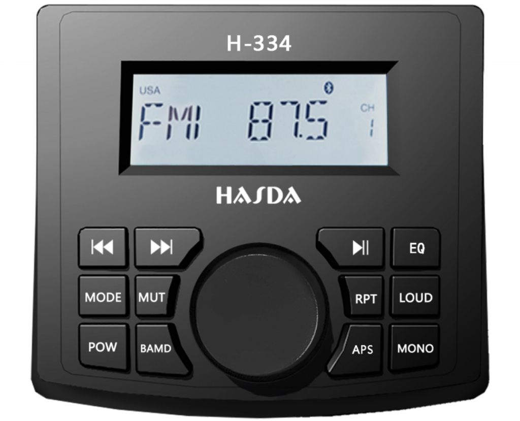 Εικόνα 1 από 2 — HASDA MP3 PLAYER H-334 4x50W ΜΕ ΡΑΔΙΟΦΩΝΟ/USB/BLUETOOTH (ΑΔΙΑΒΡΟΧΟ/ΜΑΥΡΟ)