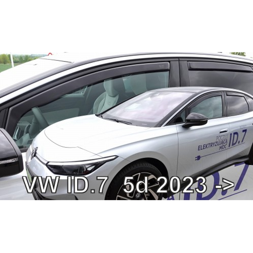 Εικόνα 1 από 6 — ΑΝΕΜΟΘΡΑΥΣΤΕΣ ΓΙΑ VW ID.7 5D 2023+ ΣΕΤ ΑΥΤΟΚΙΝΗΤΟΥ ΑΠΟ ΕΥΚΑΜΠΤΟ ΦΙΜΕ ΠΛΑΣΤΙΚΟ HEKO – 4 ΤΕΜ.