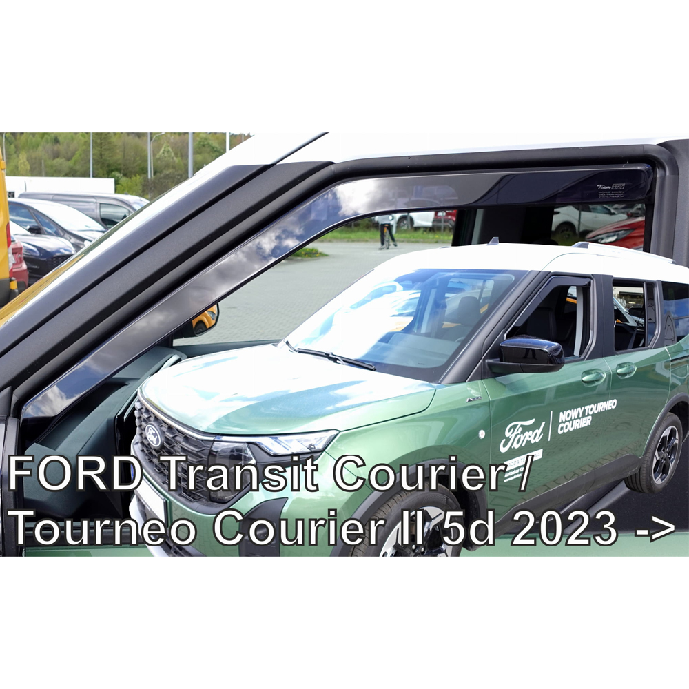 Εικόνα 1 από 5 — ΑΝΕΜΟΘΡΑΥΣΤΕΣ ΓΙΑ FORD TRANSIT COURIER / TOURNEO COURIER 5D 2023+ ΖΕΥΓΑΡΙ ΑΠΟ ΕΥΚΑΜΠΤΟ ΦΙΜΕ ΠΛΑΣΤΙΚΟ HEKO – 2 ΤΕΜ.