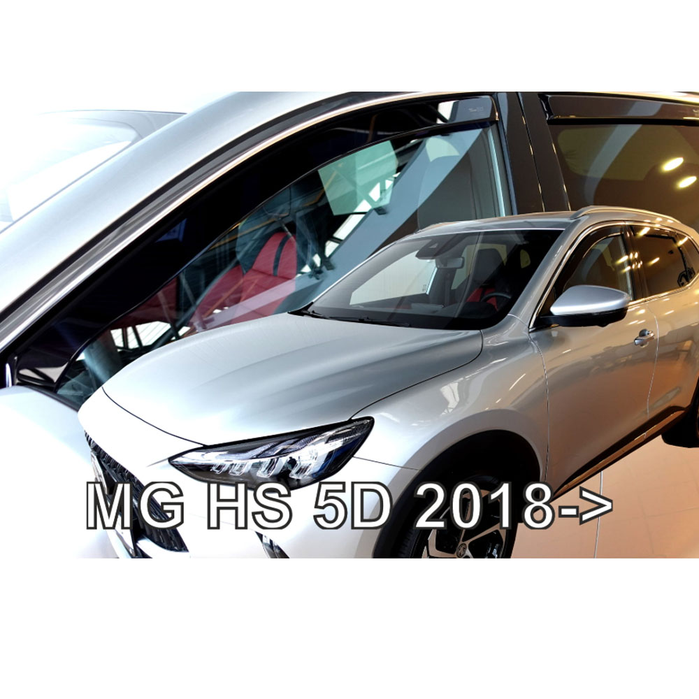 Εικόνα 1 από 6 — ΑΝΕΜΟΘΡΑΥΣΤΕΣ ΓΙΑ MG HS 5D 2018+ ΣΕΤ ΑΥΤΟΚΙΝΗΤΟΥ ΑΠΟ ΕΥΚΑΜΠΤΟ ΦΙΜΕ ΠΛΑΣΤΙΚΟ HEKO – 4 ΤΕΜ