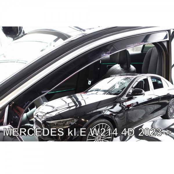 Εικόνα 1 από 6 — ΑΝΕΜΟΘΡΑΥΣΤΕΣ ΓΙΑ MERCEDES W214 4D 2023+ ΣΕΤ ΑΥΤΟΚΙΝΗΤΟΥ ΑΠΟ ΕΥΚΑΜΠΤΟ ΦΙΜΕ ΠΛΑΣΤΙΚΟ HEKO – 4 ΤΕΜ.