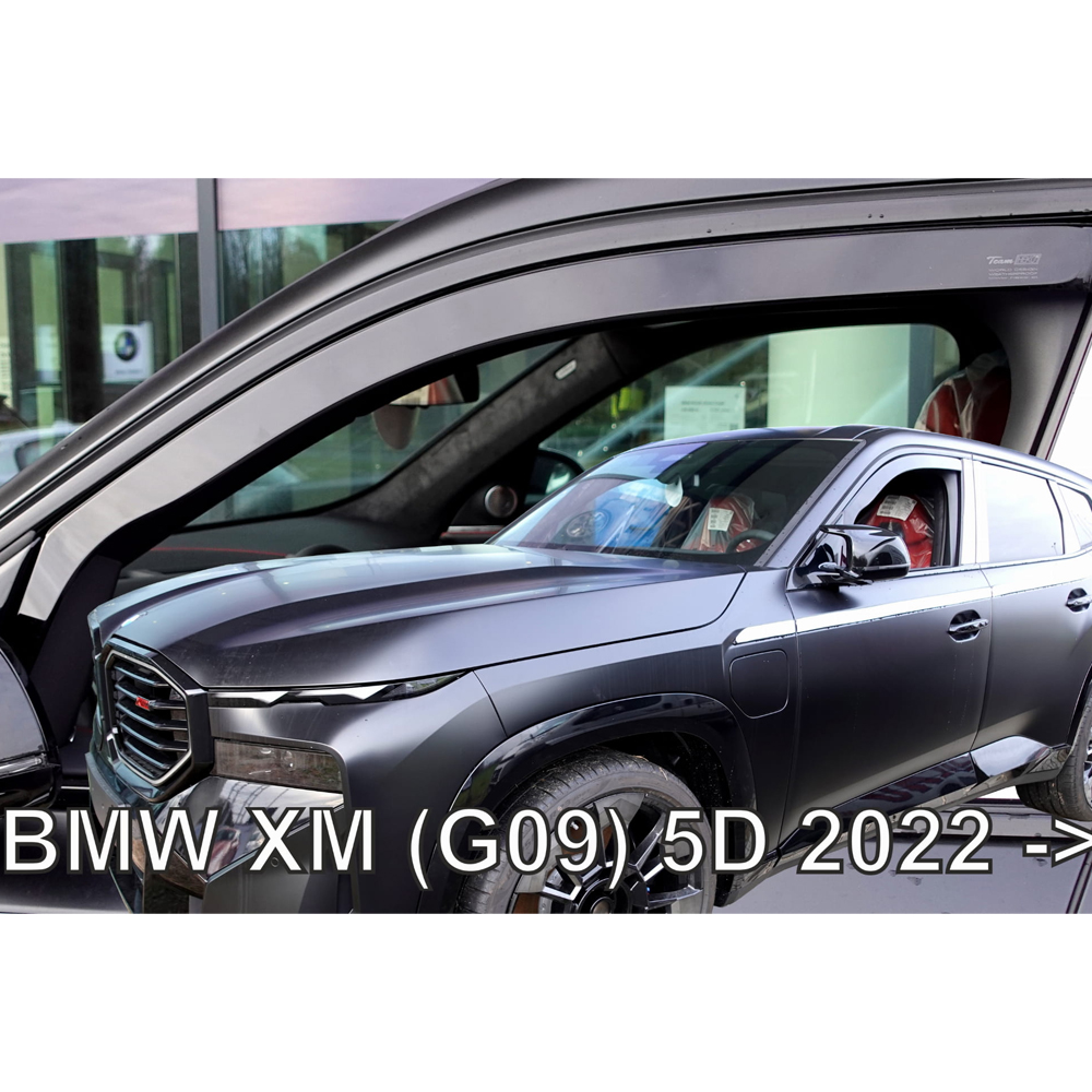 Εικόνα 1 από 5 — ΑΝΕΜΟΘΡΑΥΣΤΕΣ ΓΙΑ BMW XM G09 5D 2022+ ΖΕΥΓΑΡΙ ΑΠΟ ΕΥΚΑΜΠΤΟ ΦΙΜΕ ΠΛΑΣΤΙΚΟ HEKO – 2 ΤΕΜ.